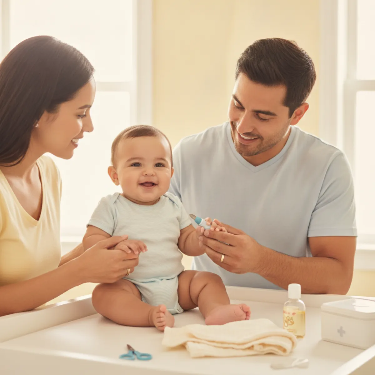 How to Trim a Baby's Nails Safely