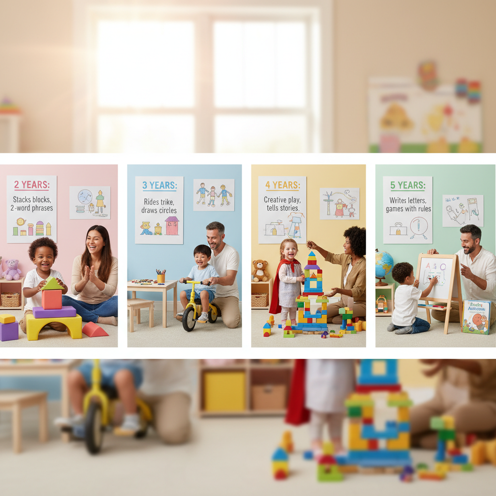 Developmental Milestones 2-5 Years: What to Expect and Track