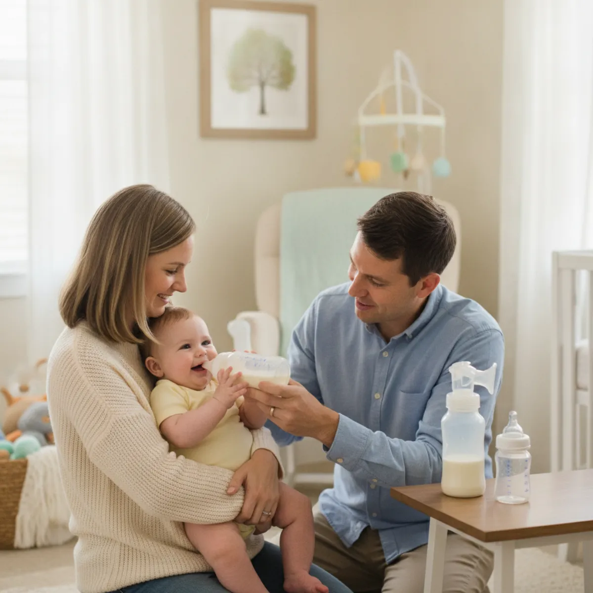 Combination Feeding: How to Mix Breast & Bottle
