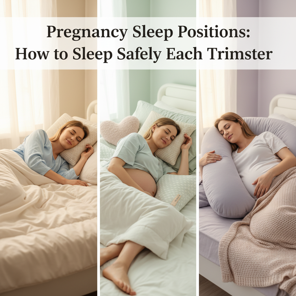 Pregnancy Sleep Positions: How to Sleep Safely Each Trimester