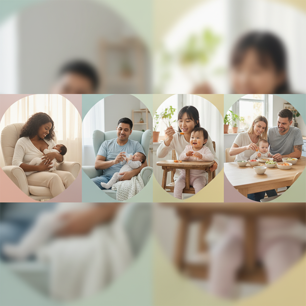 Модели на хранене: Какво родителите наистина записват срещу насоките