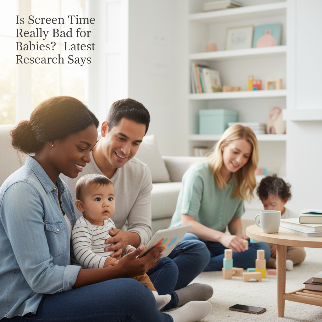 Is Screen Time Really Bad for Babies? What the Latest Research Says