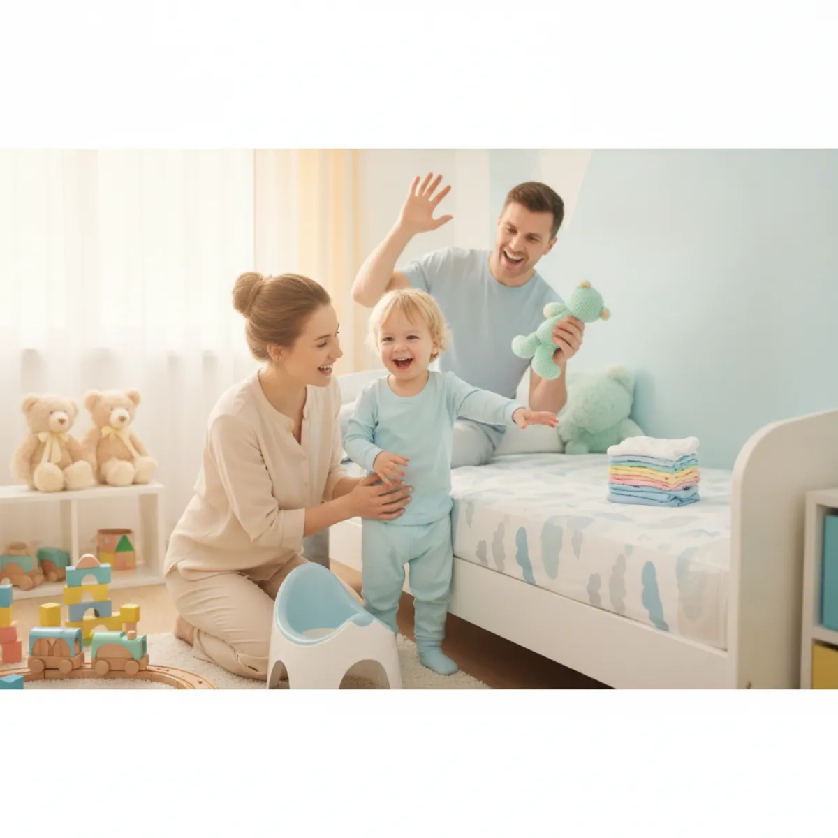Nighttime Potty Training: When & How to Stop Night Diapers